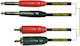 Schulz Kabel Cable 2 x 6.3mm male - 2x RCA male 3m