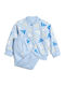 Kinder Sweatpants Set - Jogginganzug Light Blue 2Stück Essentials Logo