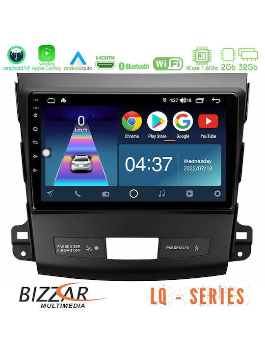 Bizzar Автомобилна Аудио Система (Блутут/USB/WiFi/GPS/Apple-Carplay/Android-Auto) с Тъчскрийн 9"