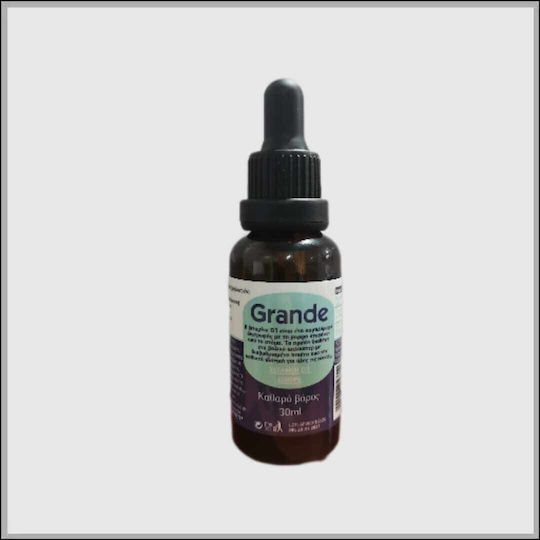 Grande Cosmetics Vitamin D3 for Immune System Boost & Bone Health 500iu 30ml