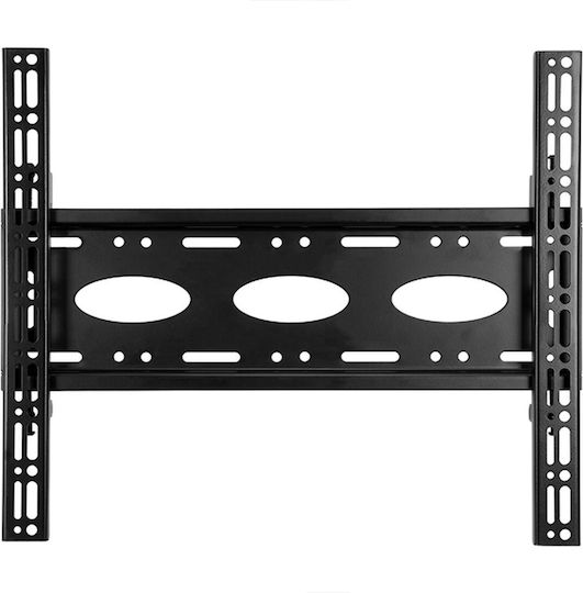 B-Tech S55257594 Βάση Τηλεόρασης Τοίχου έως 55" και 80kg Ασημί