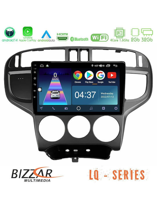 Bizzar Автомобилна Аудио Система (Блутут/USB/WiFi/GPS/Apple-Carplay/Android-Auto) с Тъчскрийн 9"