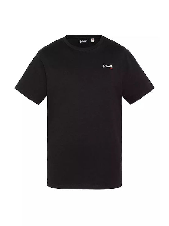 Schott T-shirt Black