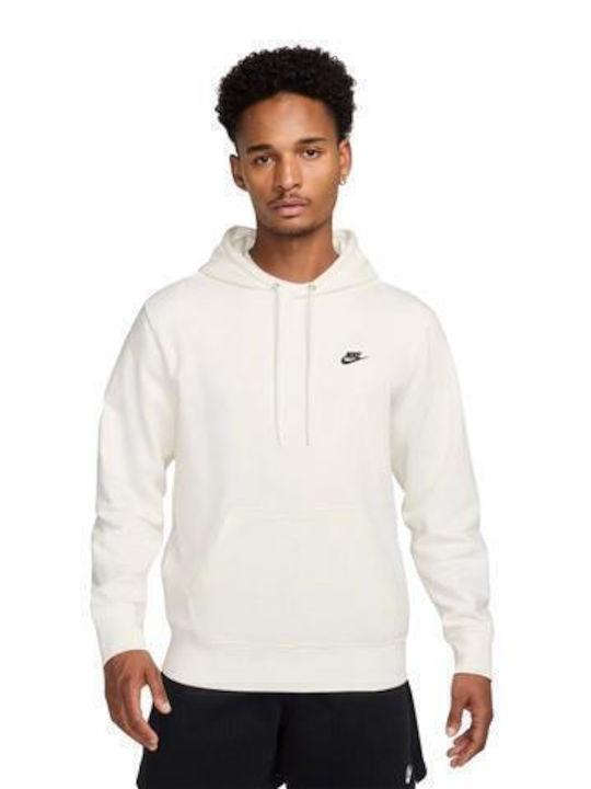 Nike Sportswear Sweatshirt with Hood White