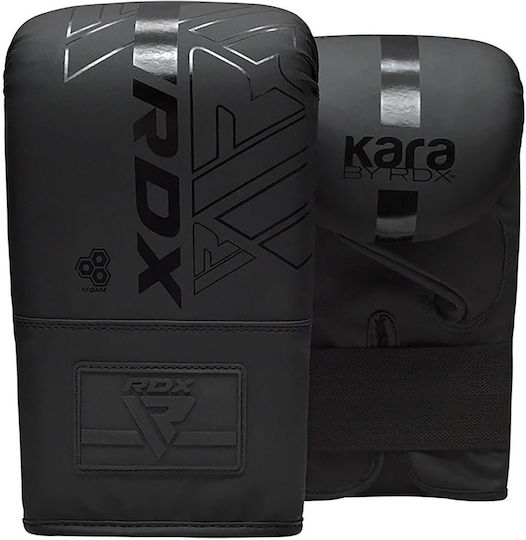 RDX Boxhandschuhe aus Synthetikleder für Sandsack Schwarz