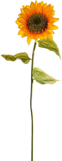 Fabric Sunflower Branch Real Touch 100cm A31045