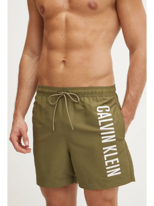 Calvin Klein Ανδρικό Μαγιό Σορτς Burnt Olive με...