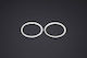 Set 2 ornamente din oțel inoxidabil Nissan Qashqai Qashqai +2 2010-2014