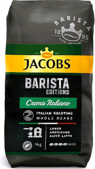 Jacobs Καφές Espresso Barista Edition Crema σε Κόκκους 1kg