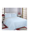 Silk Fashion Ruby Elektrische Gitarren Tagesdecke Einzelbett Sky Blue/grey 170x240cm