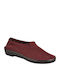 Anatomic Women's Canvas Slip-Ons Burgundy
