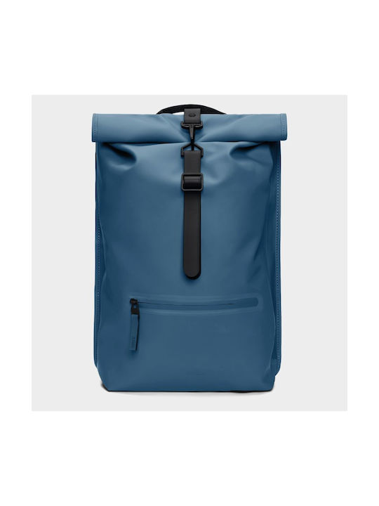 Rains Rolltop Rucksack Waterproof 17lt Blue