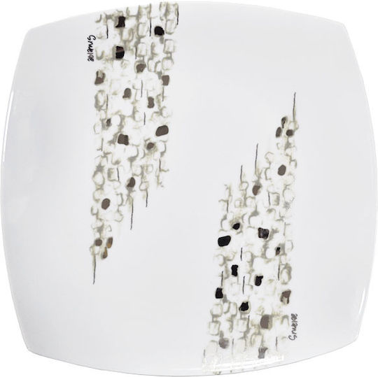 Aslanis Home White Porcelain Dinnerware Set 38pcs