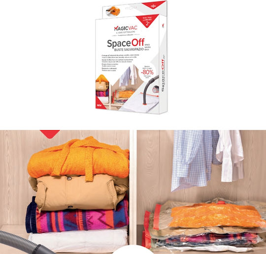 Magic Vac Plastic Sac de Depozitare pentru Saci / Haine Etanș și cu Vid 7buc Magic Vac Plastic Sac de Depozitare pentru Saci / Haine Etanș și cu Vid 7buc