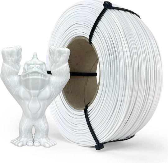 Azurefilm Petg 1.75mm Пълнител за нишка Бял 1кг