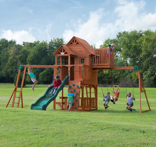 Παιδική Χαρά Μεγάλη XXL Skyfort Play Tower Μ670εκ.