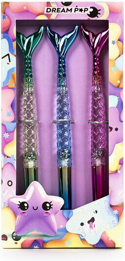 Tri-Coastal Design Mermaid Στυλό Ballpoint 3τμχ
