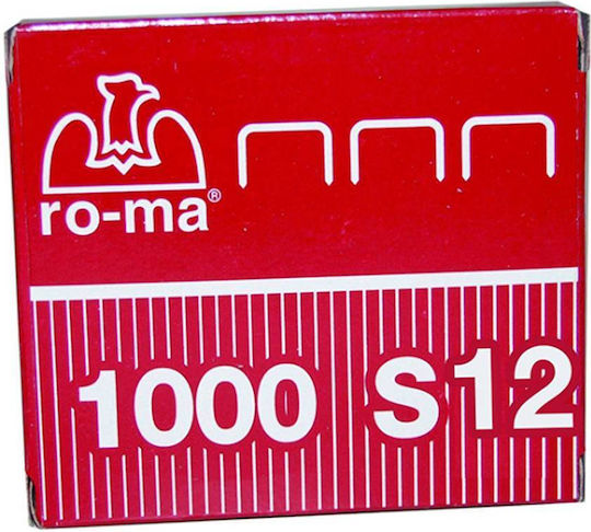 Roma Maestri 12er Heftklammern, 1.000 Stück