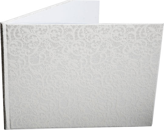 Spitzen-Gästebuch 21x28cm 78 Seiten