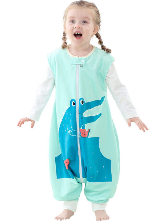 Queen Mother Iarna Sac de dormit cu picioare Light Blue
