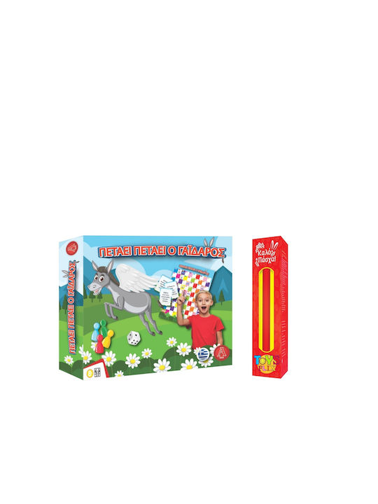 Easter Candle with Toy Flying Donkey for 8+ Years Argy Toys
