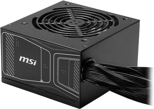 MSI MAG A750GN PCIE5 750W Negru Sursă de Alimentare Calculator Complet cu fir 80 Plus Gold