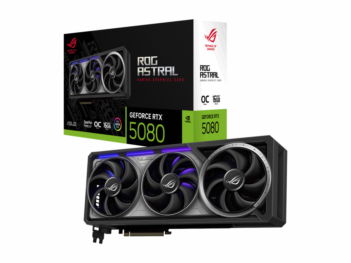 Asus GeForce RTX 5080 16GB GDDR7 ROG Astral OC Edition Κάρτα Γραφικών