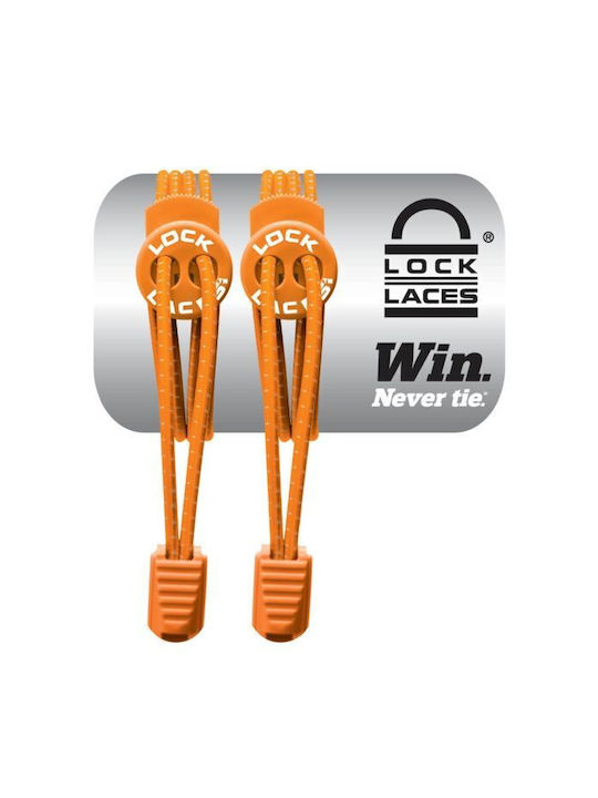 Lock Laces Weiß Orange Einheitsgröße Orange Lock Laces