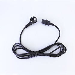 Cobra 5m Iec Cable Schuko Καλώδιο Τροφοδοσίας Iec 5 Μέτρα 3x0.75mm 52043