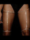 Κόσμημα Πόδια Στράς Body Jewellery Ασημί Bj03 Hair Duty Hrd-bj03