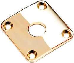 Gotoh Jack Plate for Les Paul Metal Gold Gotoh Jack Plate for Les Paul Metal Gold