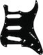 J.j Pgst10bb Black Stratocaster Sss