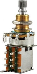 Potențiometru Audio Bourns Push-push, Ax Despicat 500k