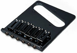 Gotoh Bridge Telecaster 6-saddle Black Gotoh Bridge Telecaster 6-saddle Black