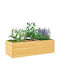 Outsunny Externe Blumenkasten Hölzernes Grün 140x60x40cm.