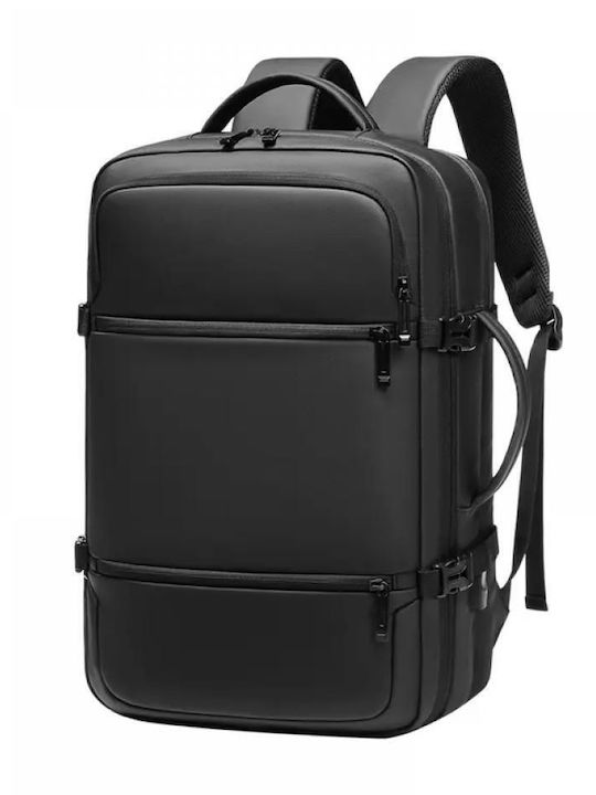 Rucsac Laptop 15.6 Inch Minglu 20-39l Port Usb Impermeabil Anti-furt Rezistent la Stropire Dimensiuni 310 X 130 X 440 Mm Negru
