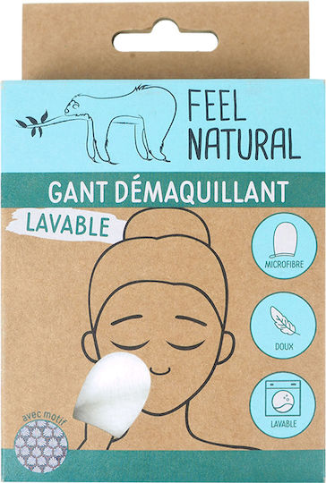 Feel Natural Gant Make-up-Entferner Wiederverwendbare Tücher Für Gesicht, Augen Und Lippen