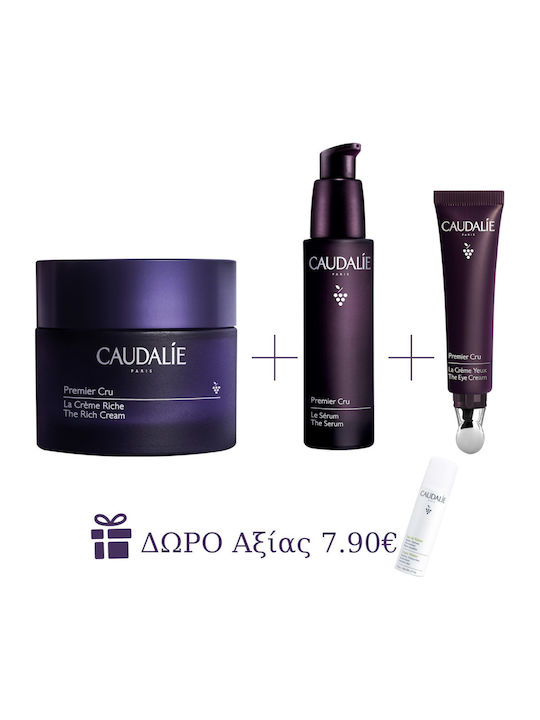 Caudalie Premier Cru Skin Care Set for Αnti-ageing & Moisturizing