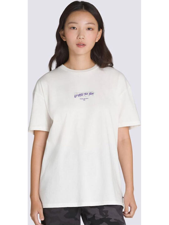 Γυναικείο Oversized T-shirt Εκρού