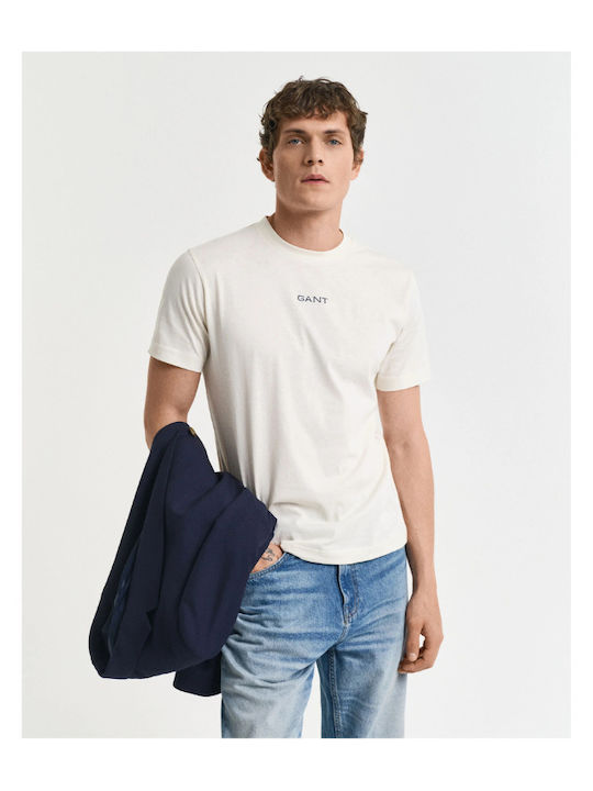 Gant T-shirt Cream