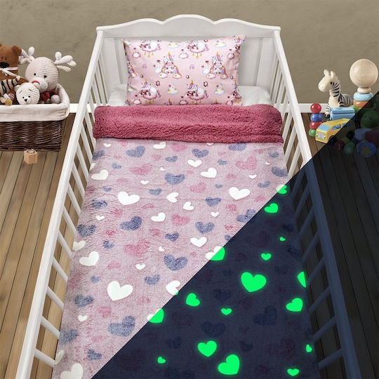 Lino Home Κουβέρτα Κούνιας 110x150εκ.