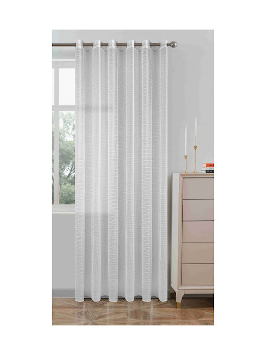 ForHome Vorhang mit Grommets Weiß 270x295cm