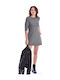 Mini Dress Silver