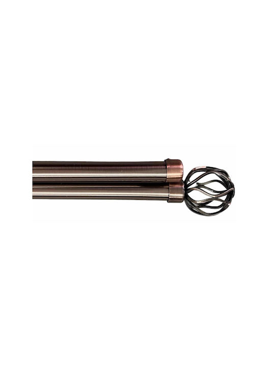 ForHome Extendable Metallic Curtain Pole Single...