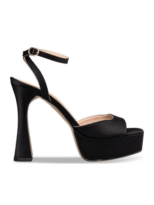 Envie Shoes Πέδιλα Μαύρα