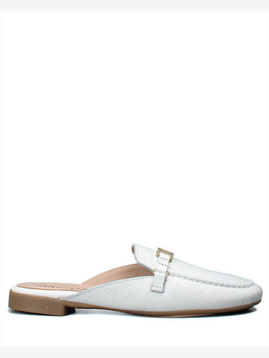 Sante Mules mit Absatz in Weiß Farbe