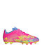 F50 Club Fg Mg Jr Kids Molded Soccer Shoes Fuchsia