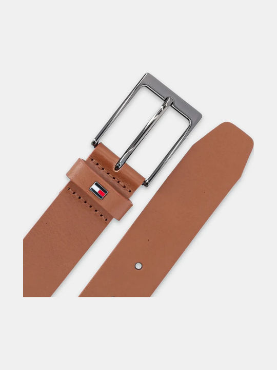 Tommy Hilfiger Layton Ανδρική Ζώνη Δερμάτινη Ταμπά