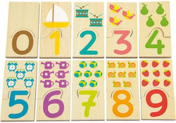 Ξύλινο Παιδικό Puzzle 10pcs Andreu Toys