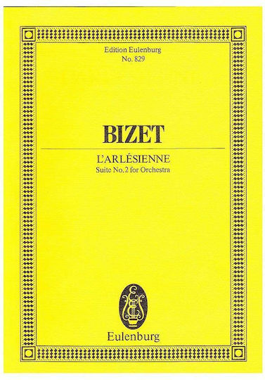 Bizet L'arlésienne Suite Nr.2 Pocket Score